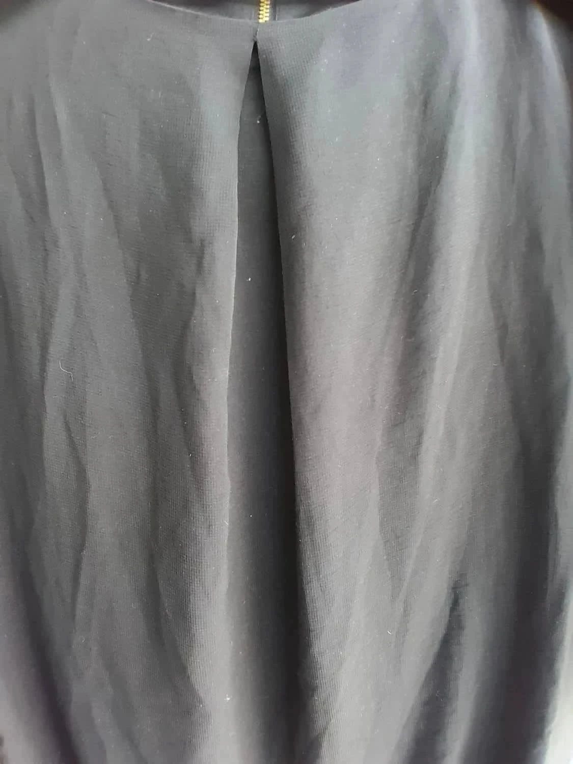 Vestido color negro, talla 38, Marca H&M – photo 3